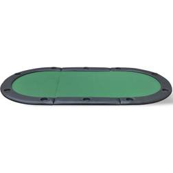 10-Player Fold-able Poker Tabletop Blue