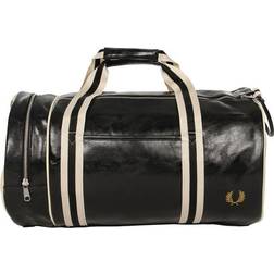 Fred Perry Classic Barrel Bag - Black/Ecru