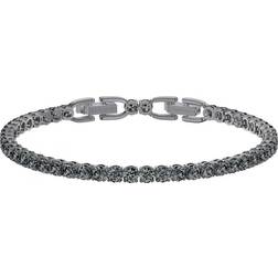 Swarovski Tennis Deluxe Bracelet - Silver/Grey