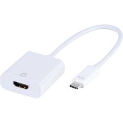 Vivanco USB C-HDMI M-F 0.2m