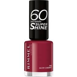 Rimmel 60 Seconds Super Shine Nail Polish Oh My Cherry 8ml