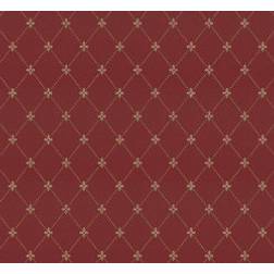 Lim & Handtryck Filipsborg - Red/Gold (x123-30)