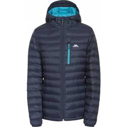 Trespass Arabel W Hooded Down Packaway Jacket - Navy