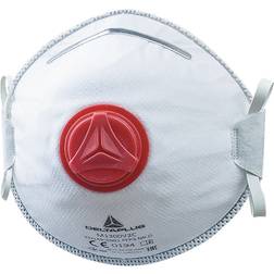Deltaplus M1300V2C Moulded Disposable Half Mask FFP3 with Valve 10-pack