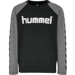 Hummel Boy's T-shirt LS - Black (204711-2001)