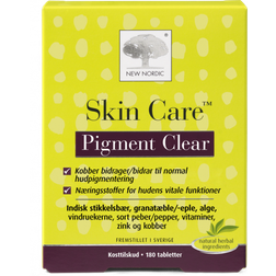 New Nordic Skin Care Pigment Clear 180 stk