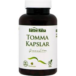 Bättre hälsa Tomma Kapslar 100 st