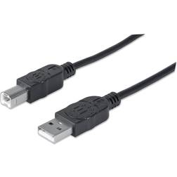 Manhattan Hi-Speed USB A - USB B 2.0 5m