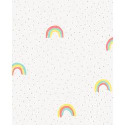 Eijffinger Regenbogen Tapete Mini Me 2 von 399010 colorate/creme