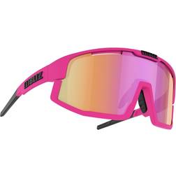 Bliz Vision 52001-43 Matt Neon Pink/Brown w Purple Multi