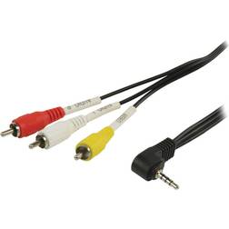 Valueline VLV 3.5mm - 3RCA 1m