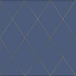 Decor Maison Tapetti Belle 5343-3, 0,53x10,05 m, sininen/kulta, non-woven