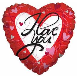 Globosnordic Foil Ballon I Love You