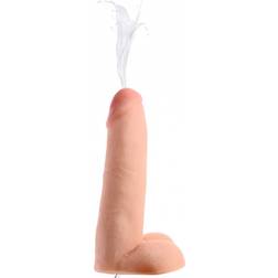 Loadz Dildo Squirting de doble densidad 20 cm Beige