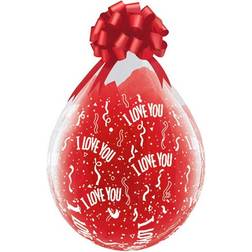 Latex Ballon I Love You Red 25-pack