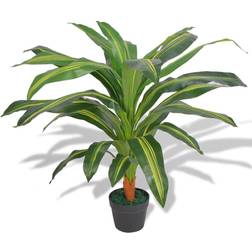 vidaXL Artificial Dracaena Plant with Pot Konstgjord växt