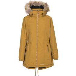 Trespass Celebrity Fleece Lined Parka Jacket - Golden Brown