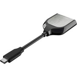 SanDisk Extreme Pro Lettore di Schede Usb 3.0 Type-C Nero-Argento