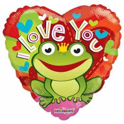Globosnordic Foil Ballon I Love You Frog