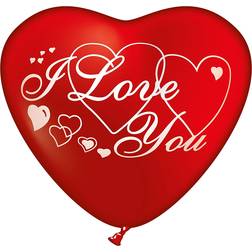 Latex Ballon Giant I Love You Red
