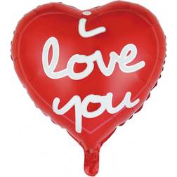 Globosnordic Foil Ballon I Love You Red