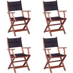 vidaXL 45588 4-pack Garden Dining Chair