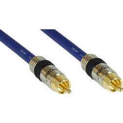 InLine Premium 50 Ohm Coax 1RCA - 1RCA 7m