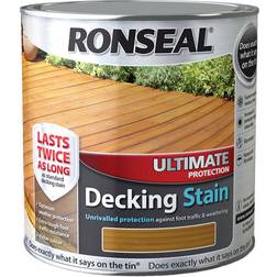 Ronseal Ultimate Protection Decking Lasyrfärg Oak,Teak,Cedar,Mahogany 5L