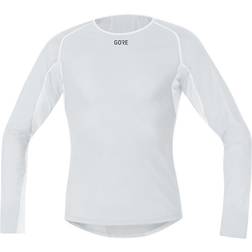 Gore Bike-Wear Windstopper Thermo L/S Base Layer Men - Light Grey/White