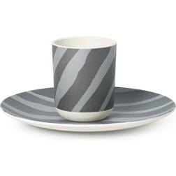 ferm LIVING Safari Bamboo Dinner Set Zebra