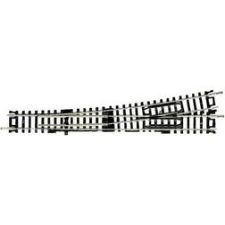 Fleischmann N rails (zonder ballastbed) 22301 Onderbouwwissel, Links 155 mm 10 765 mm 1 stuk(s)