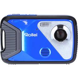 Rollei Sportsline 60 Plus appareil photo numérique étanche avec caméscope 21 MP et Full HD Bleu