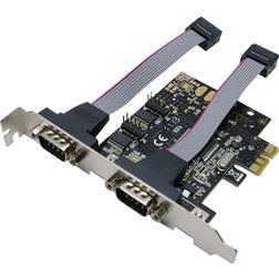 LogiLink PC0031 PCIe Interfacekaart 9-pol