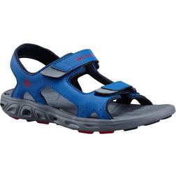 Columbia Big Kid's Techsun Vent Sandal - Stormy Blue/Mountain Red