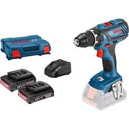 Bosch Professional GSR 18V-28 2 rapporti-Trapano avvitatore a batteria 18 V incl. seconda batteria, incl. valigia