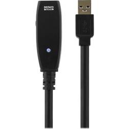 Deltaco Prime Active USB A - USB A M-F 3.0 2m