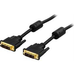 Deltaco DVI-D - DVI-D Single Link 15m