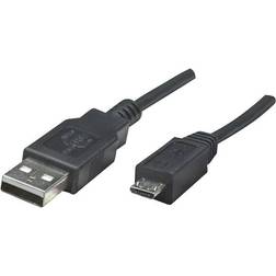 Manhattan Hi-Speed USB A - USB Micro-B 2.0 1.8m