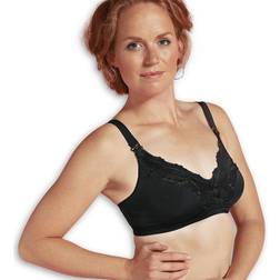 Carriwell Lace Drop Cup Nursing Bra Black