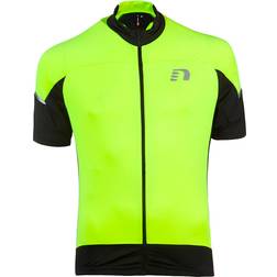 Newline Bike Stretch Jersey Black/Yellow Male