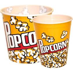 Popcorn Box Yellow 17cm