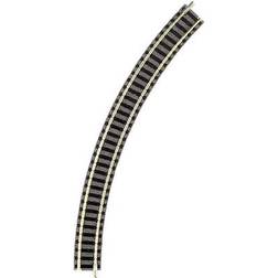 Fleischmann Rail courbe 9125 (N) Voie piccolo (avec ballast) 1 pc(s)