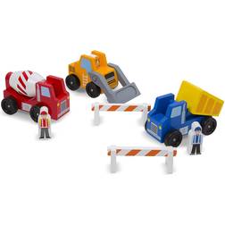 Melissa & Doug Construction Vehicle Set