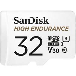 SanDisk High Endurance microSDHC Class 10 UHS-I U3 V30 100/40MB/s 32GB +Adapter