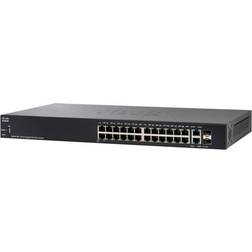 Cisco SF250-24P 24-Port Gigabit Ethernet 10/100/1000 / 2 x Gigabit SF250-24P-K9-EU