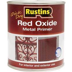 Rustins Quick Dry Red Oxide Metallfarbe Rot 0.5L