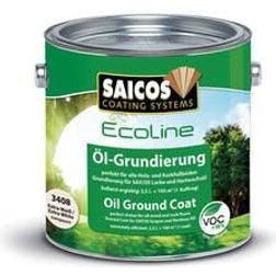 Saicos Ecoline Ground Coat Hårdvaxolja Vit 2.5L