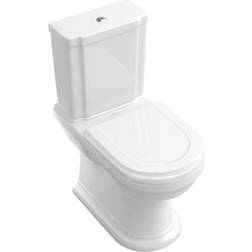 Villeroy & Boch und Hommage Tiefspülklosett für Kombination 666210 370x725mm, weiss, bodenstehend