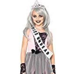 Leg Avenue Childre's 4 PC Zombie Prom Pagent Queen Halloween Costume