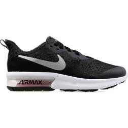 Nike Air Max Sequent 4 GS - Black/Metallic Silver-Anthracite-White